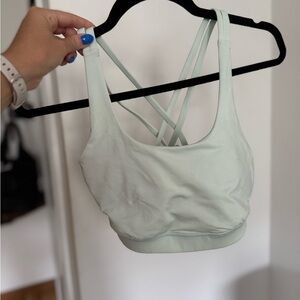 Lululemon Athletica Mint Strappy Sports Bra